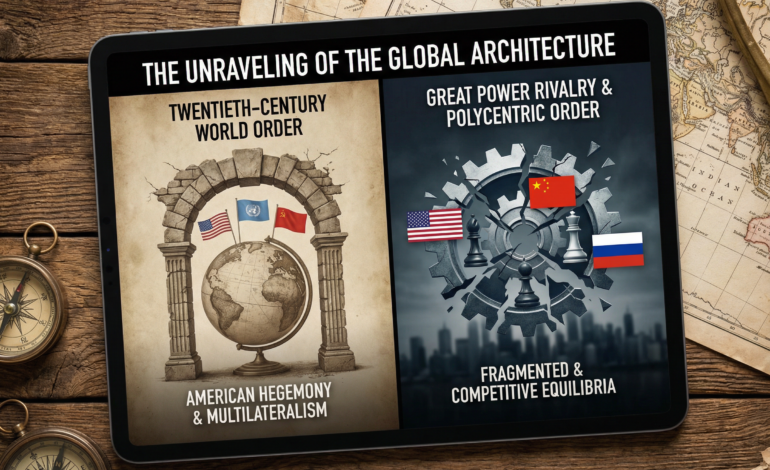 Great Power Rivalry and the Unraveling of the Twentieth-Century World Order