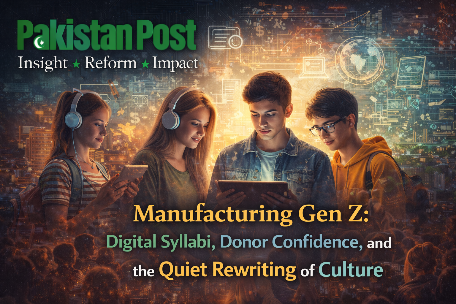 Manufacturing Gen Z: Digital Syllabi, Donor Confidence, and the Quiet Rewriting of Culture