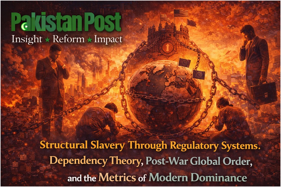 Structural Slavery Through Regulatory Systems: Dependency Theory, Post-War Global Order, and the Metrics of Modern Dominance