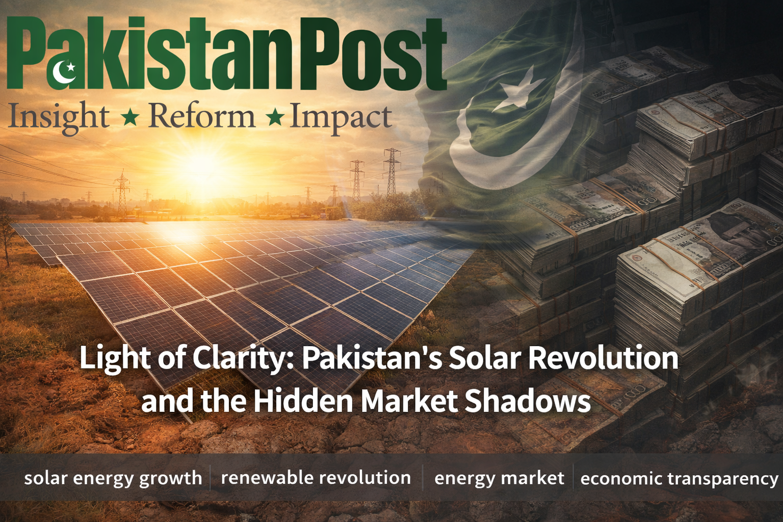 Light of Clarity: Pakistan’s Solar Revolution and the Hidden Market Shadows