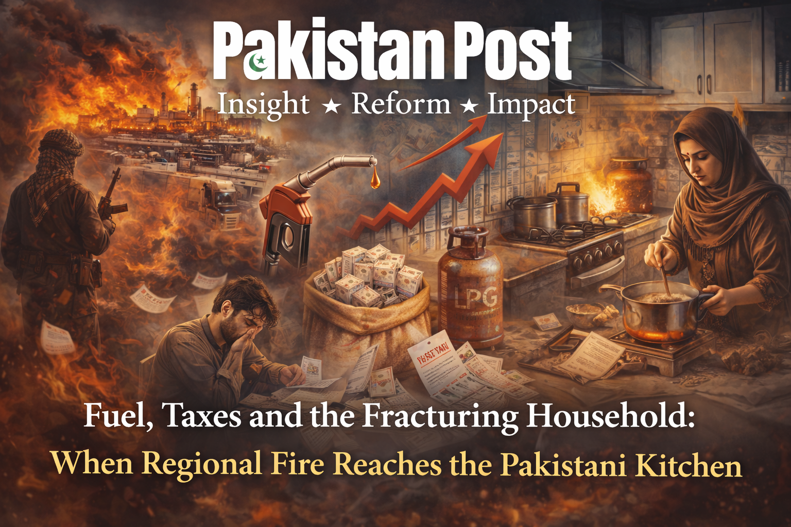 Fuel, Taxes and the Fracturing Household: When Regional Fire Reaches the Pakistani Kitchen