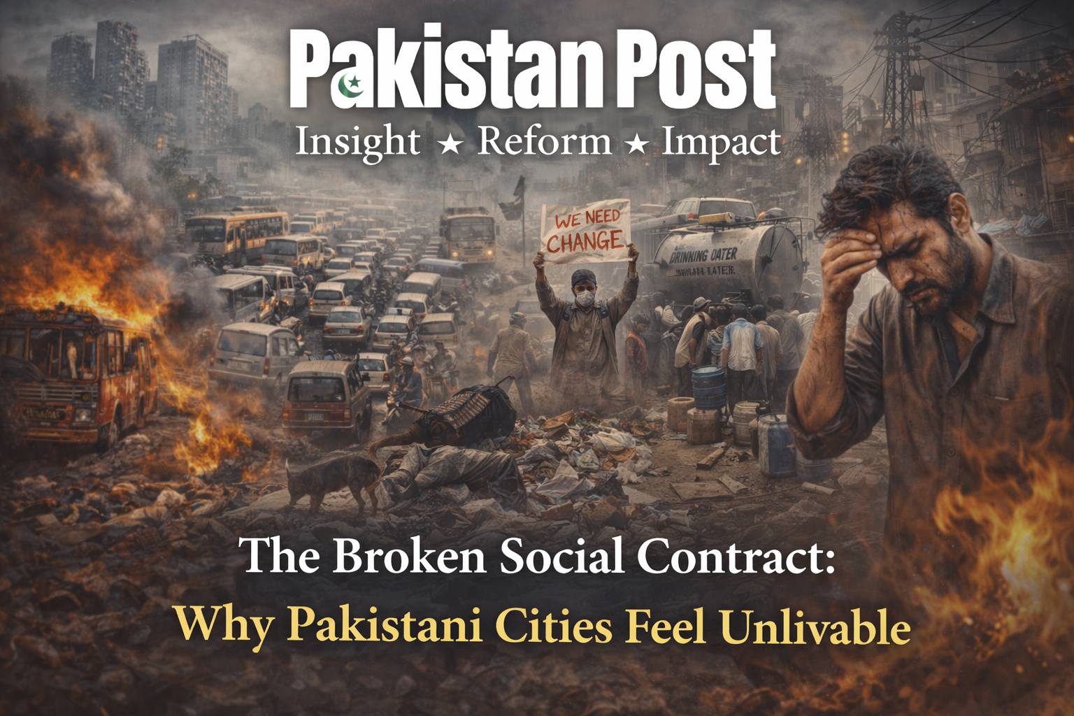 The Broken Social Contract: Why Pakistani Cities Feel Unlivable
