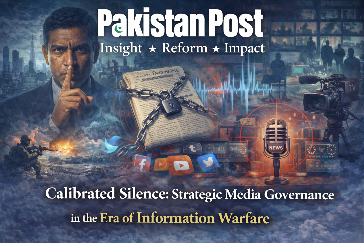Calibrated Silence: Strategic Media Governance in the Era of Information Warfare