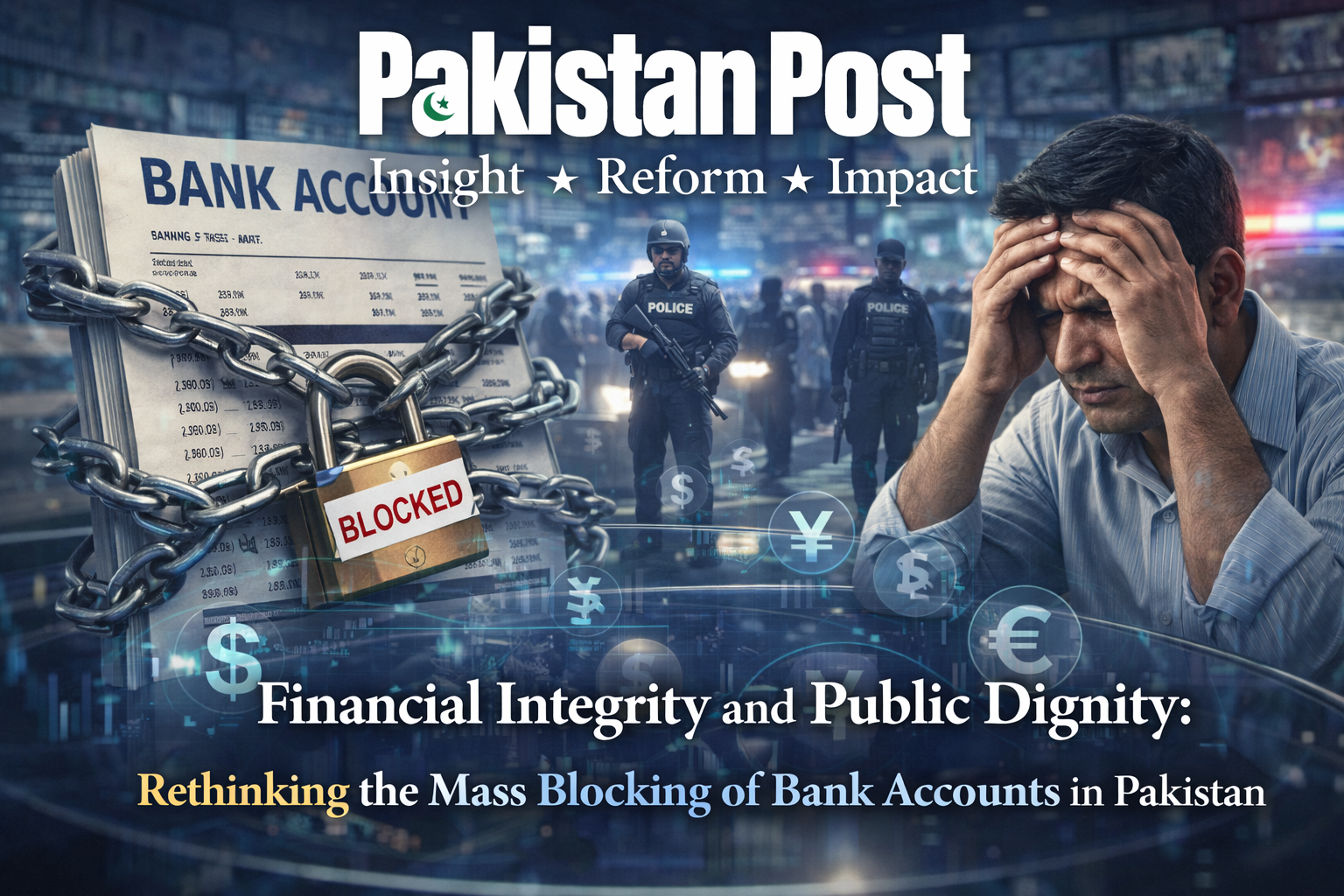 Financial Integrity and Public Dignity: Rethinking the Mass Blocking of Bank Accounts in Pakistan