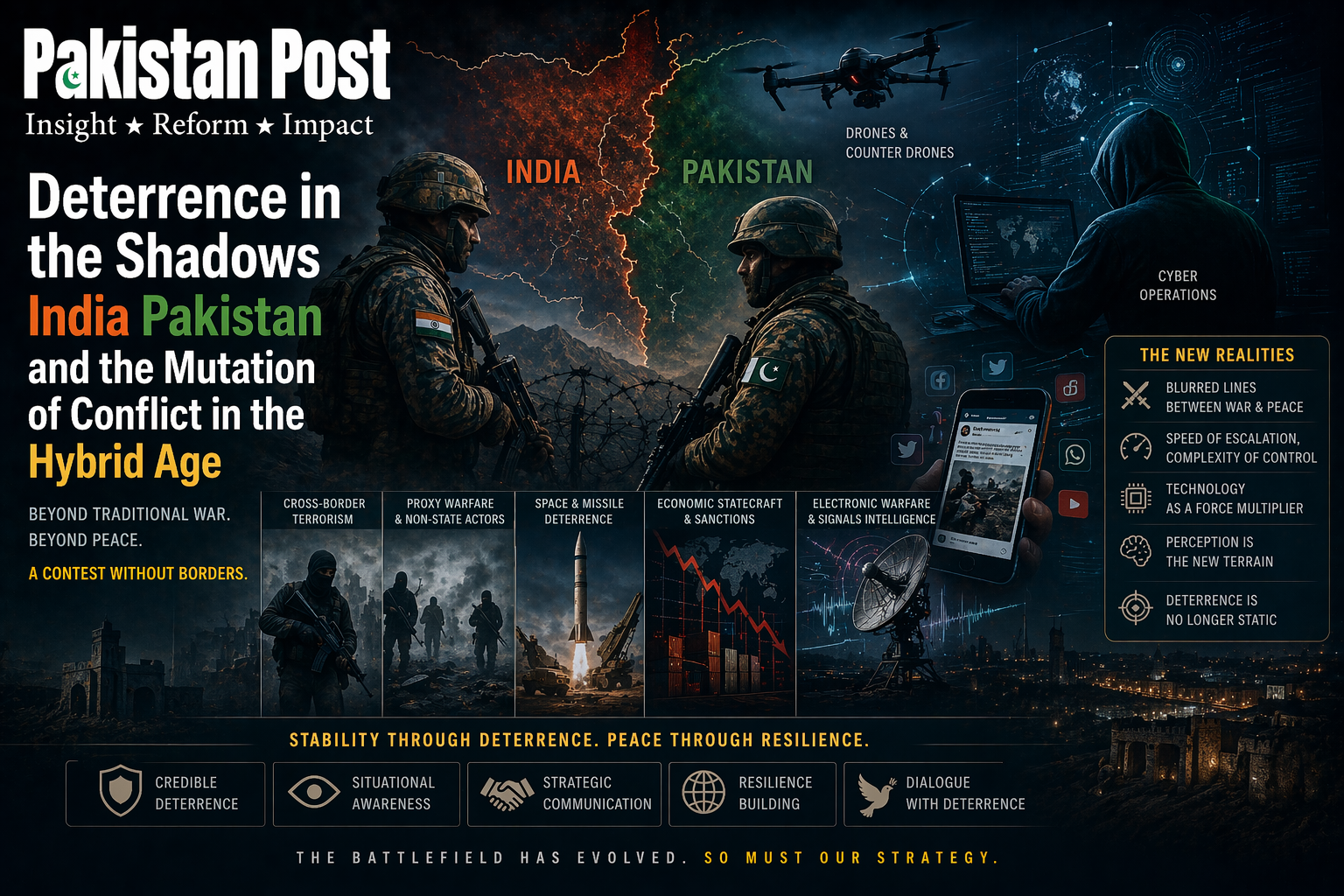Deterrence in the Shadows India Pakistan and the Mutation of Conflict in the Hybrid Age