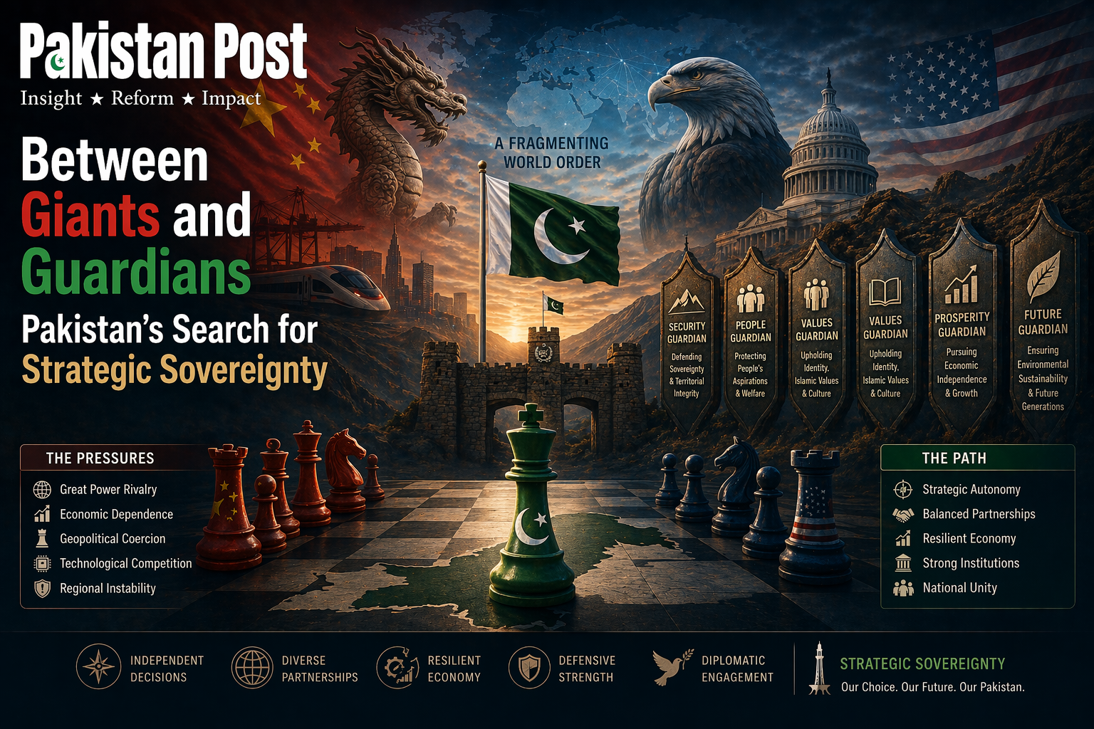 Between Giants and Guardians Pakistan’s Search for Strategic Sovereignty