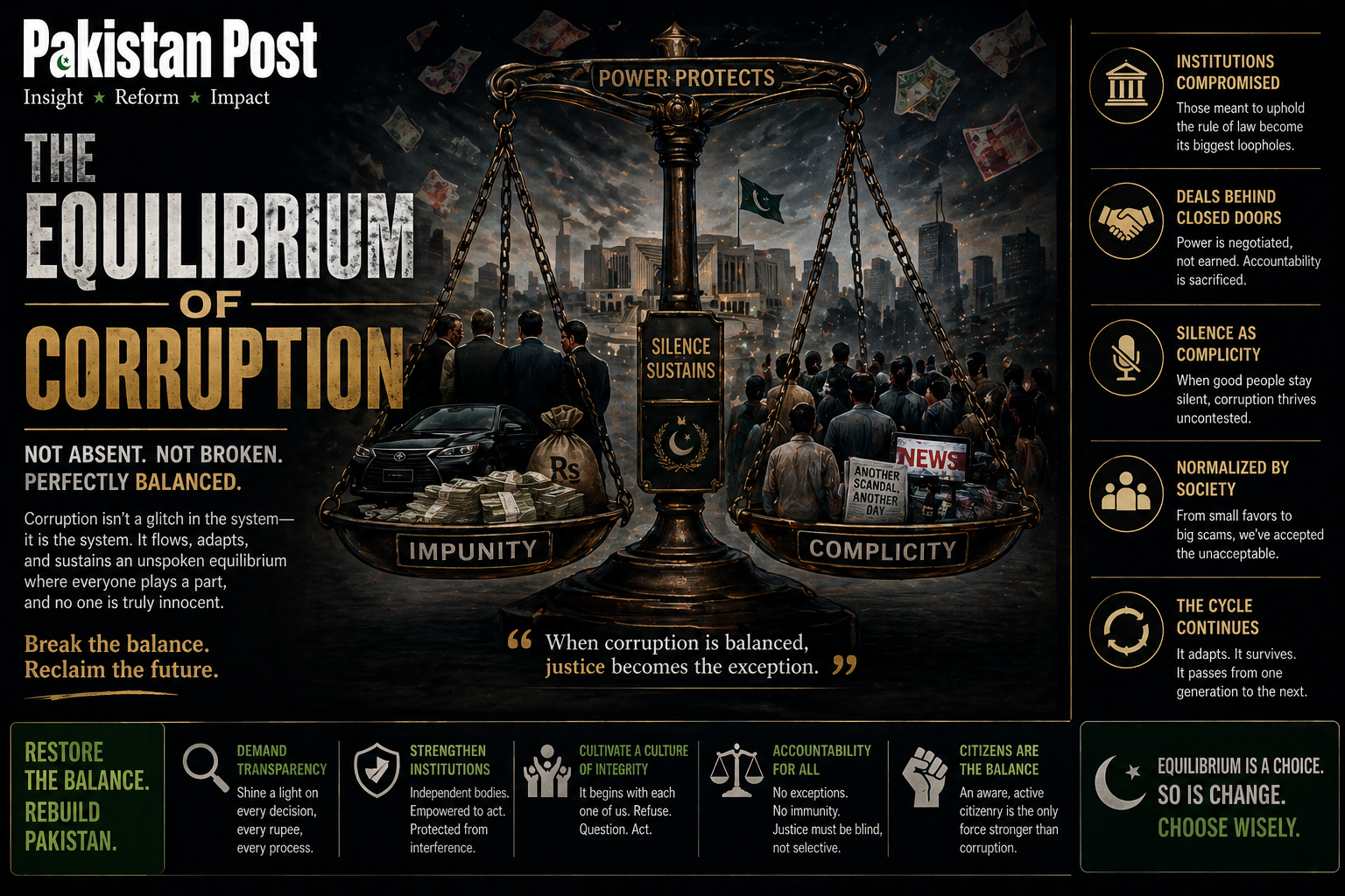 The Equilibrium of Corruption