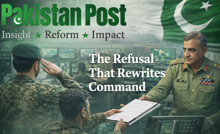 The Refusal That Rewrites Command