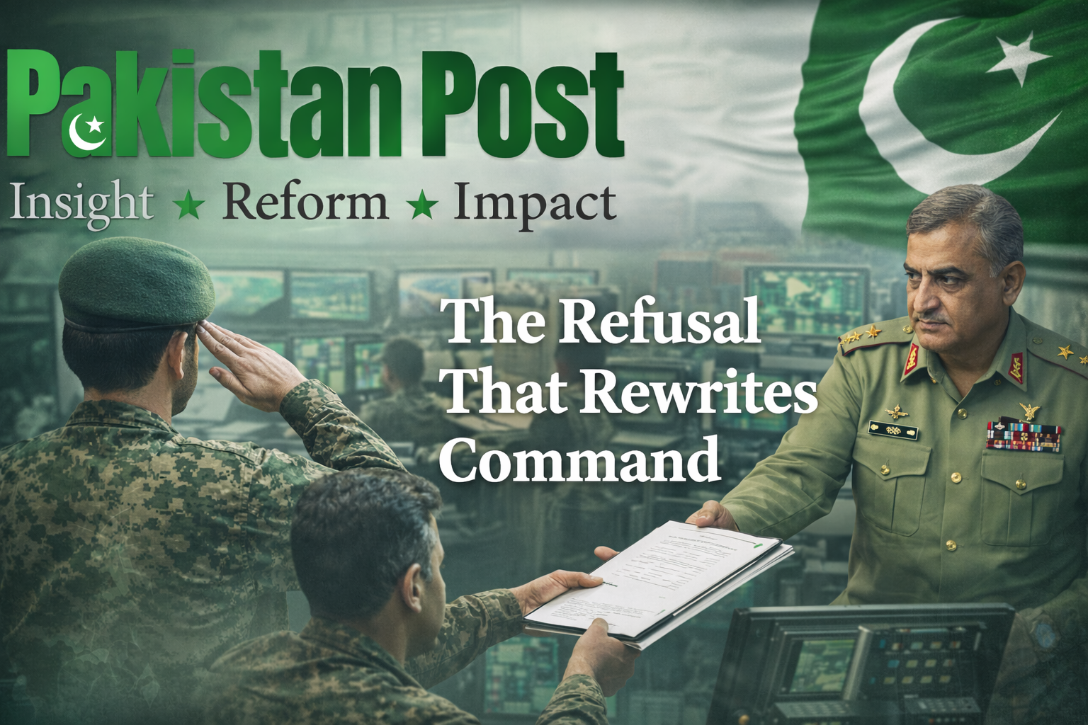 The Refusal That Rewrites Command