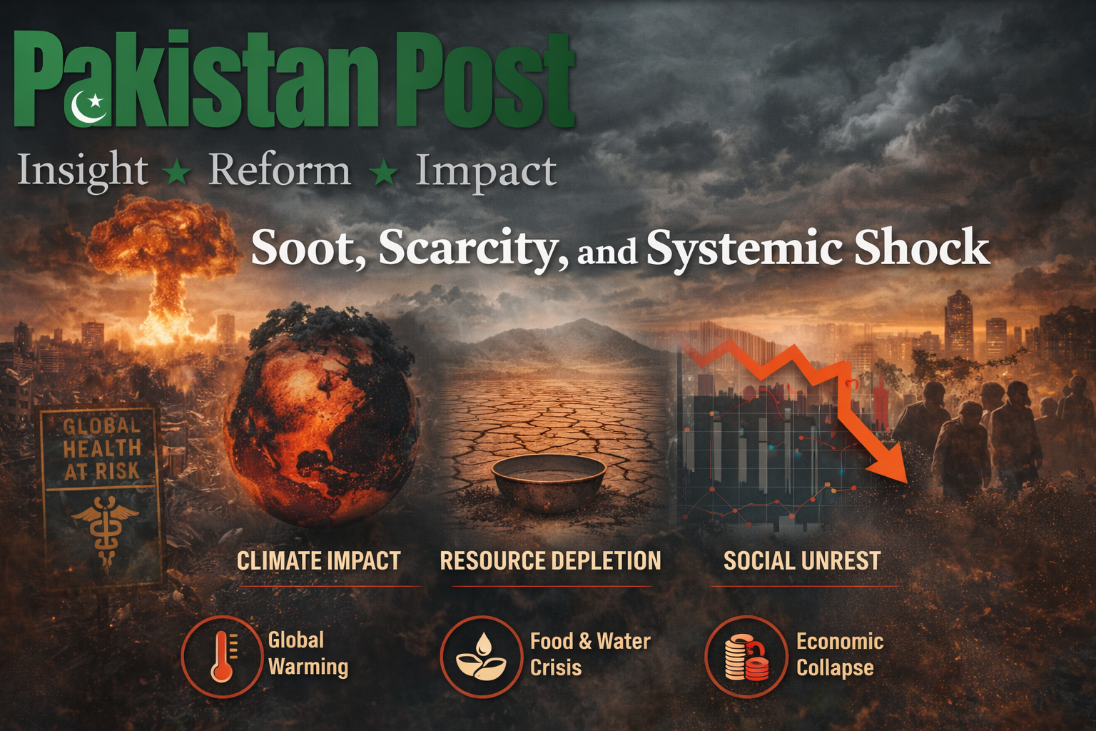 Soot, Scarcity, and Systemic Shock