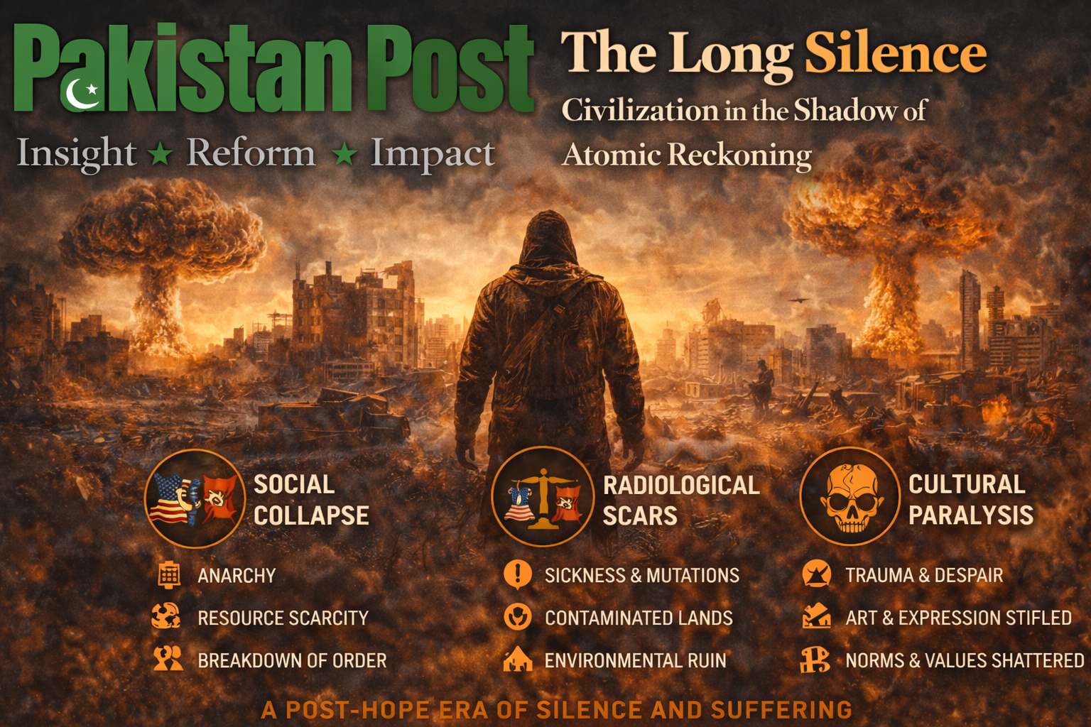 The Long Silence: Civilization in the Shadow of Atomic Reckoning