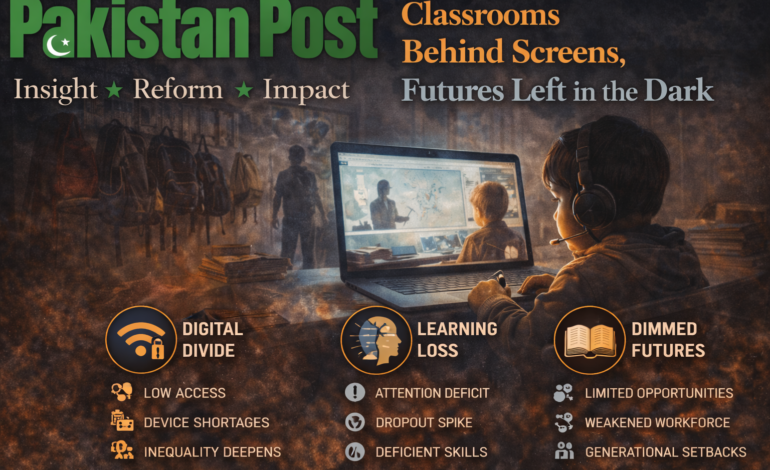 Classrooms Behind Screens, Futures Left in the Dark