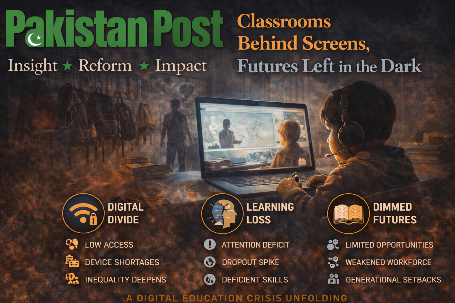Classrooms Behind Screens, Futures Left in the Dark