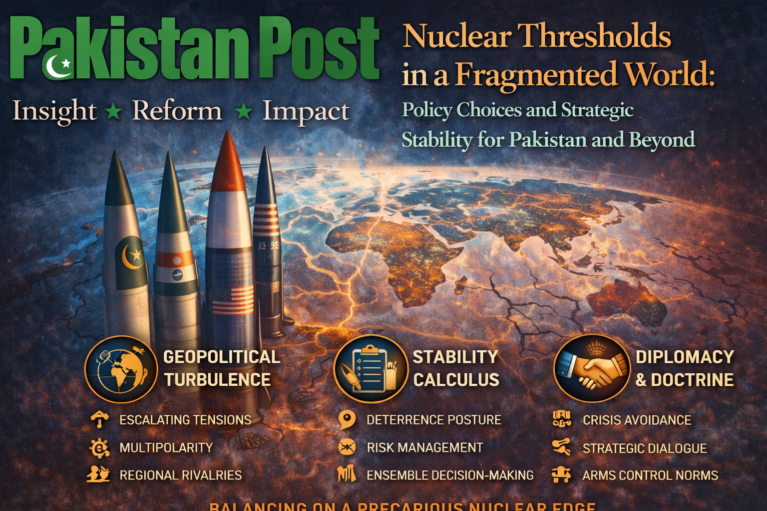 Nuclear Thresholds in a Fragmented World: Policy Choices and Strategic Stability for Pakistan and Beyond