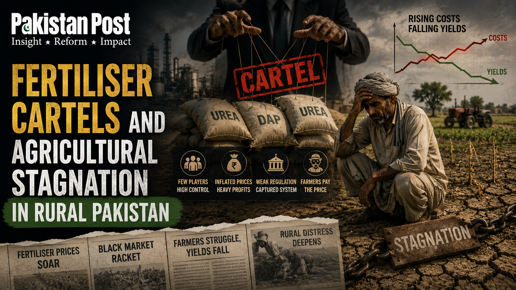 Fertiliser Cartels And Agricultural Stagnation In Rural Pakistan