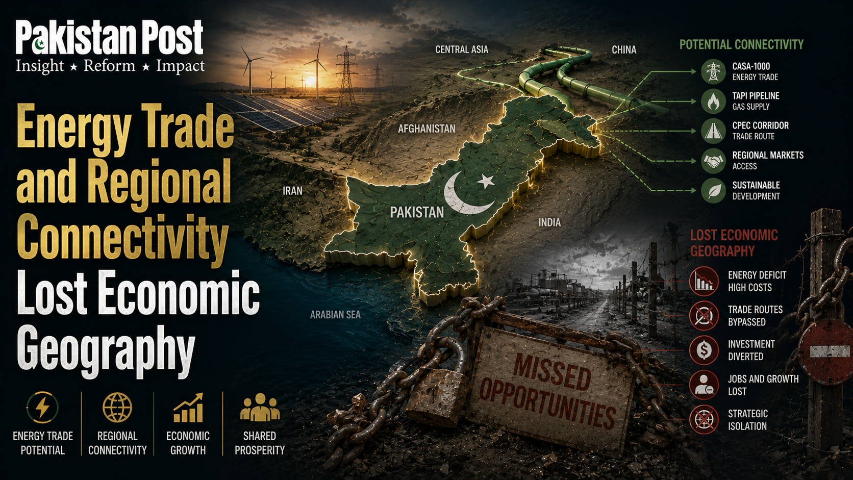 Energy Trade and Regional Connectivity Lost Economic Geography
