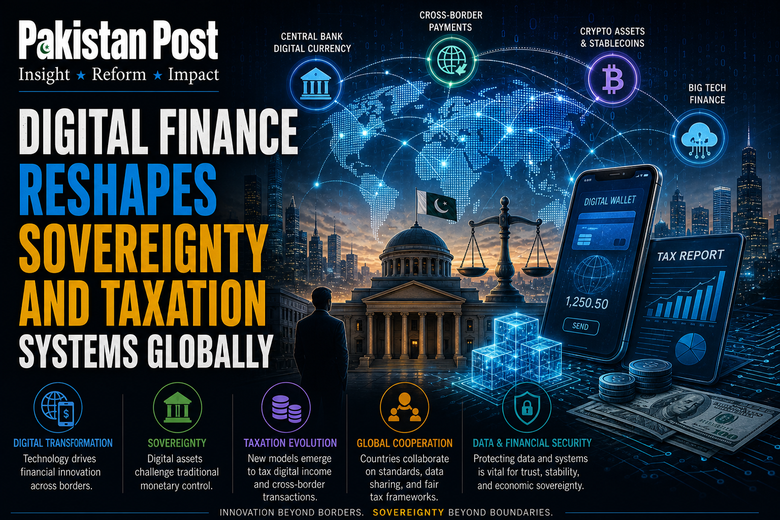 Digital finance reshapes sovereignty and taxation systems globally