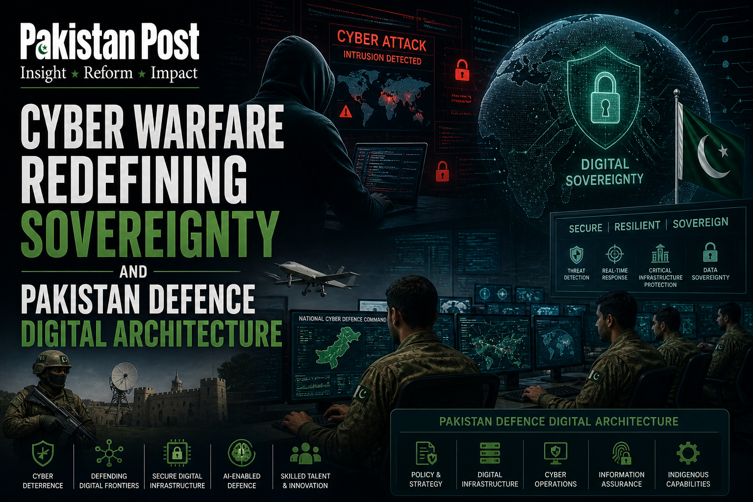 Cyber Warfare Redefining Sovereignty and Pakistan Defence Digital Architecture