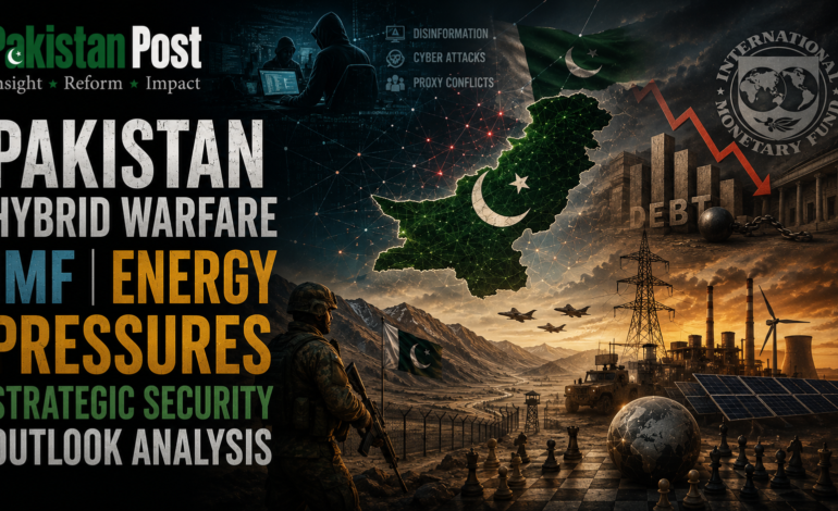 Pakistan Hybrid Warfare IMF Energy Pressures Strategic Security Outlook Analysis