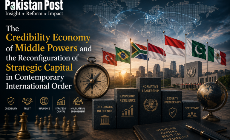 The Credibility Economy of Middle Powers and the Reconfiguration of Strategic Capital in Contemporary International Order
