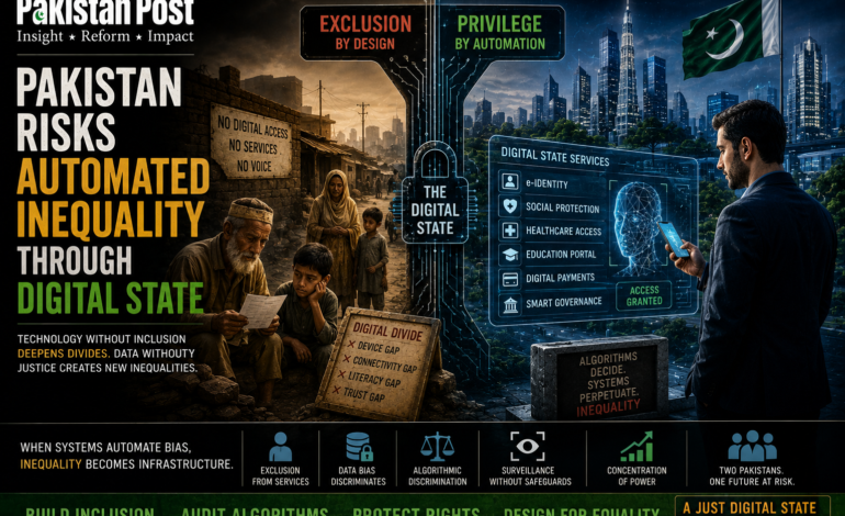 Pakistan Risks Automated Inequality Through Digital State