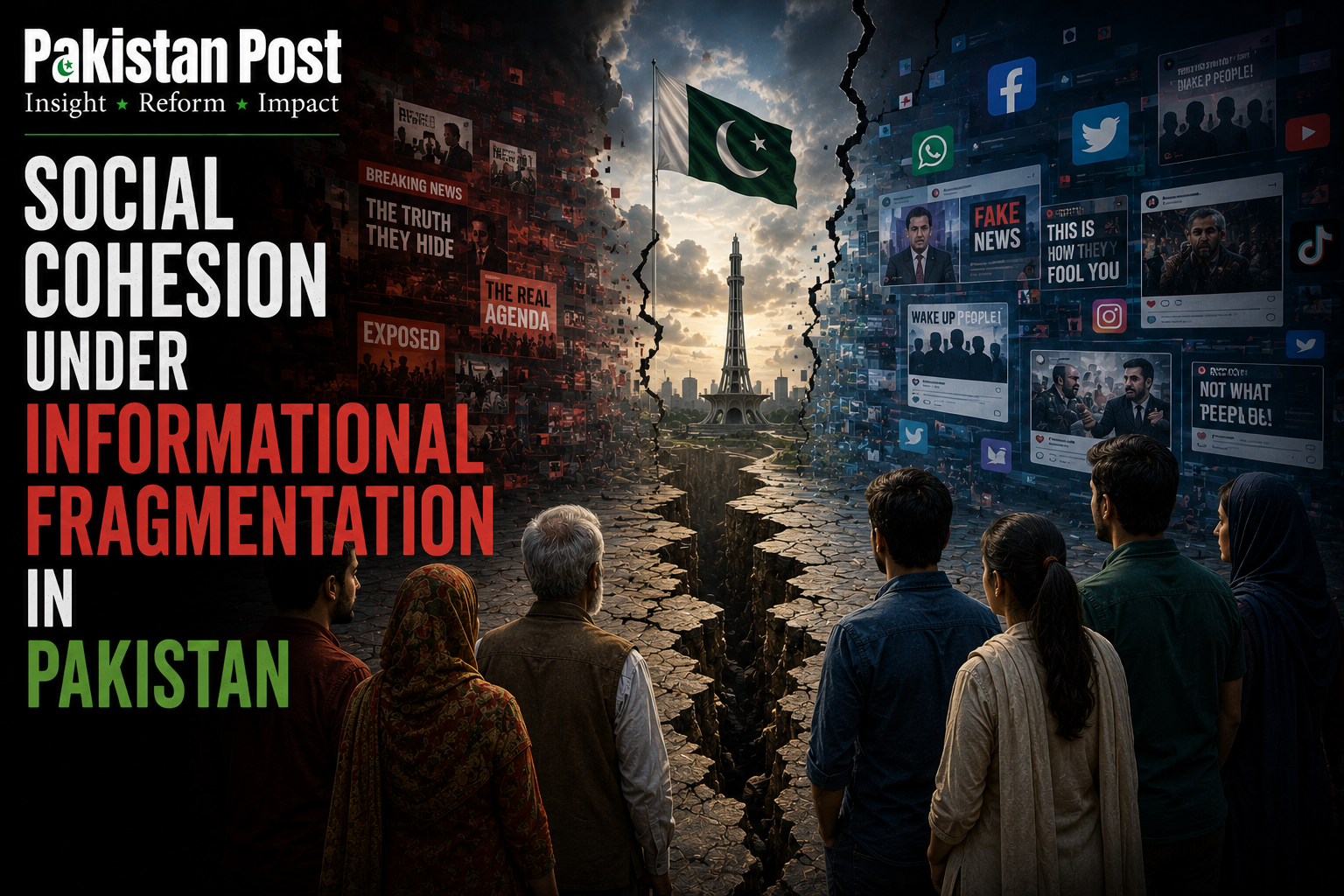 Social Cohesion Under Informational Fragmentation in Pakistan