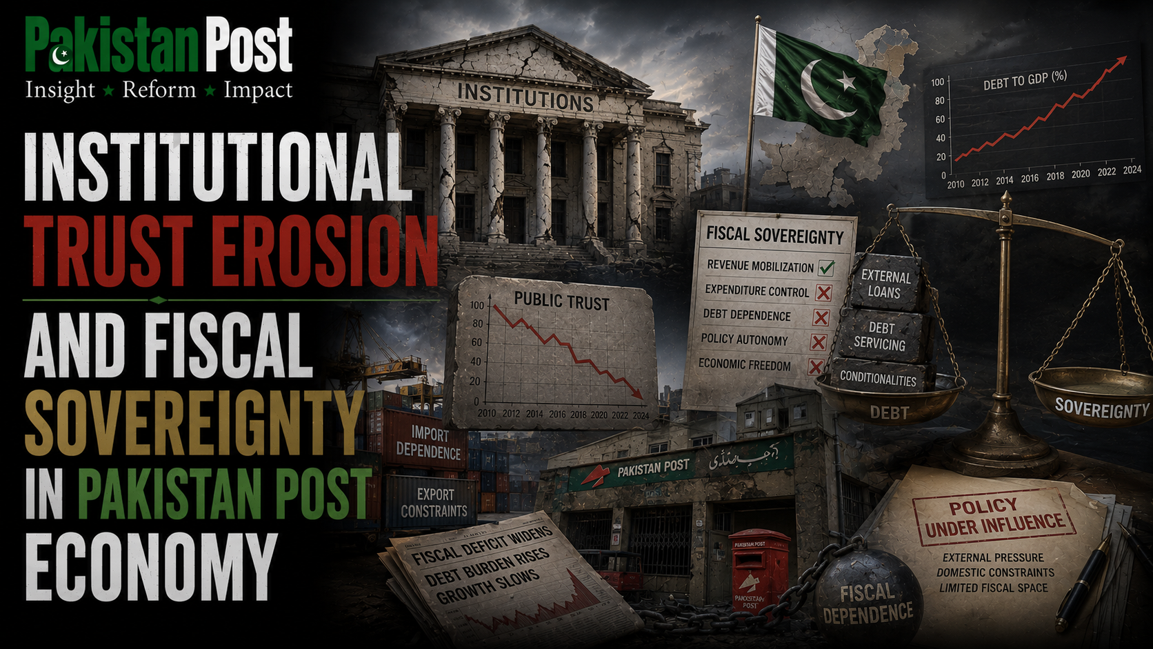 Institutional Trust Erosion and Fiscal Sovereignty in Pakistan Post Economy