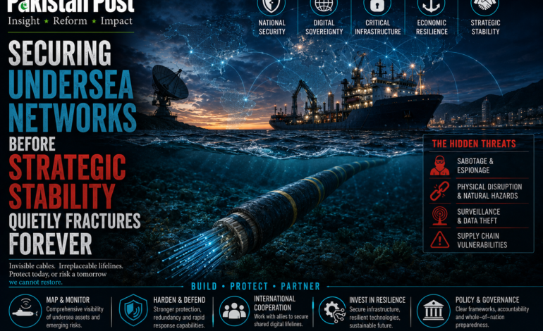 Securing Undersea Networks Before Strategic Stability Quietly Fractures Forever