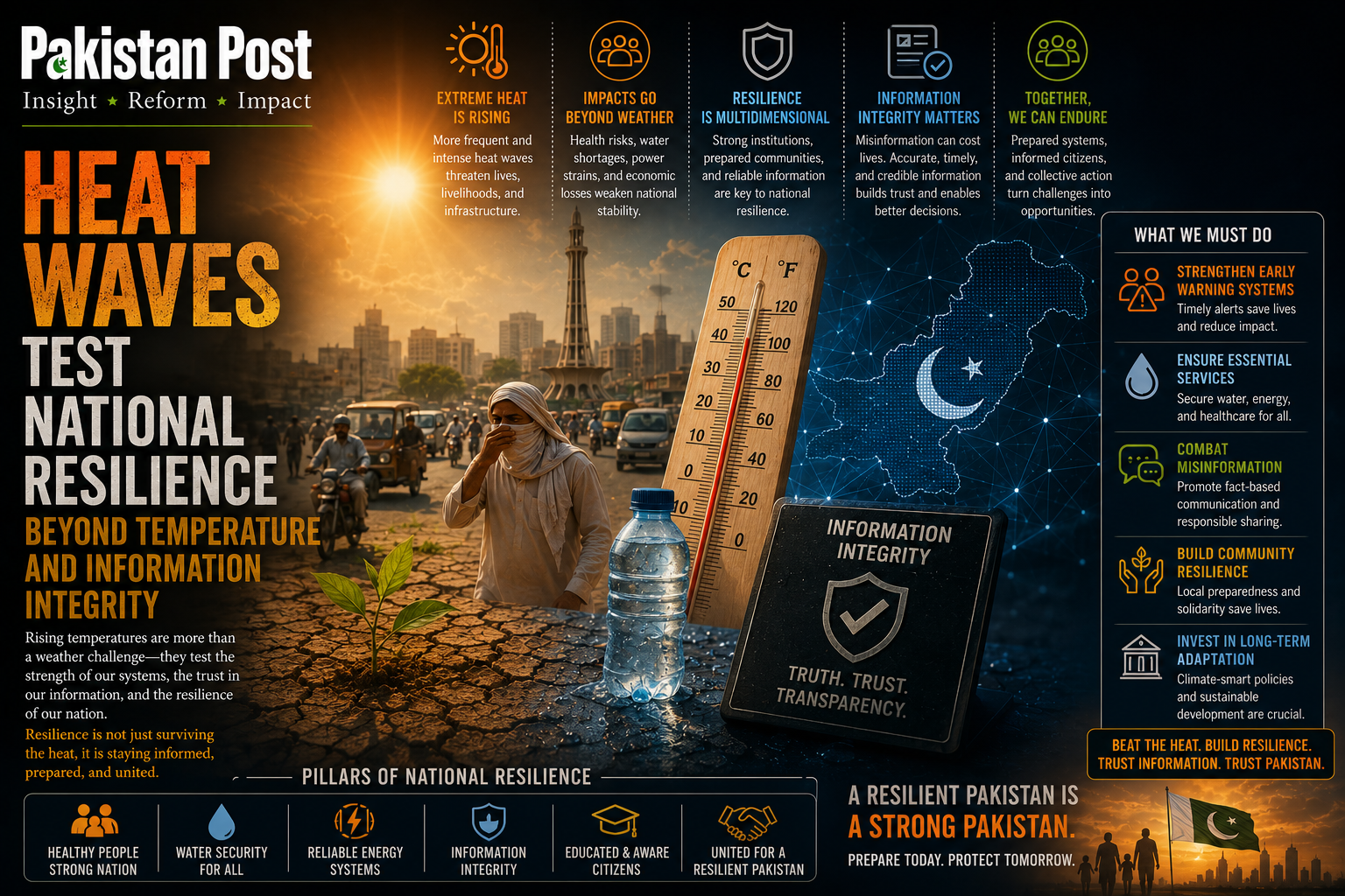 Heat Waves Test National Resilience Beyond Temperature and Information Integrity