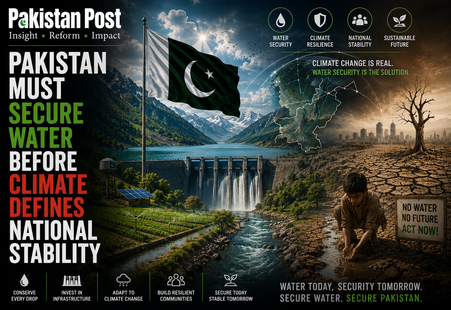 Pakistan Must Secure Water Before Climate Defines National Stability