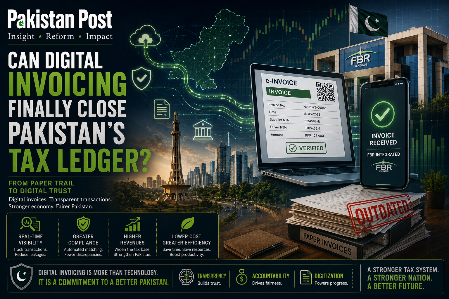 Can digital invoicing finally close Pakistan’s tax ledger?