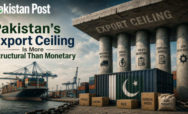 Pakistan’s Export Ceiling Is More Structural Than Monetary