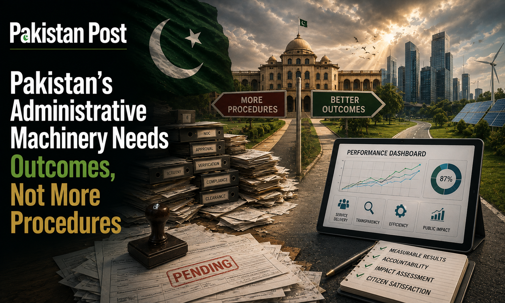 Pakistan’s Administrative Machinery Needs Outcomes, Not More Procedures