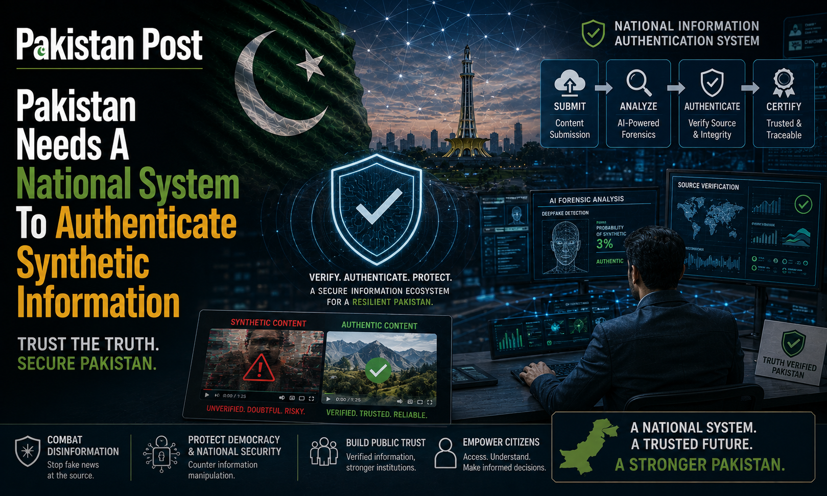 Pakistan Needs A National System To Authenticate Synthetic Information