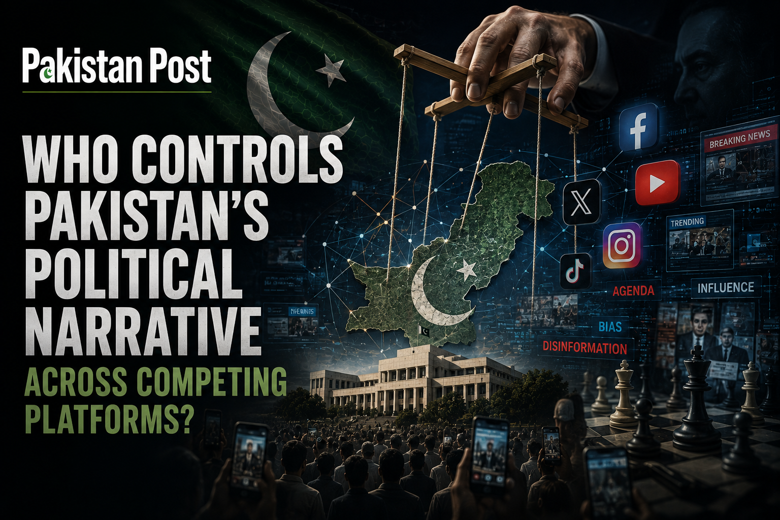 Who Controls Pakistan’s Political Narrative Across Competing Platforms?