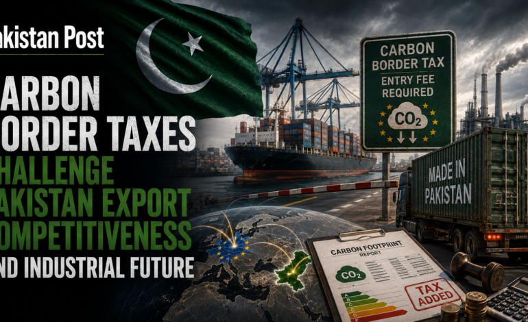 Carbon Border Taxes Challenge Pakistan Export Competitiveness and Industrial Future