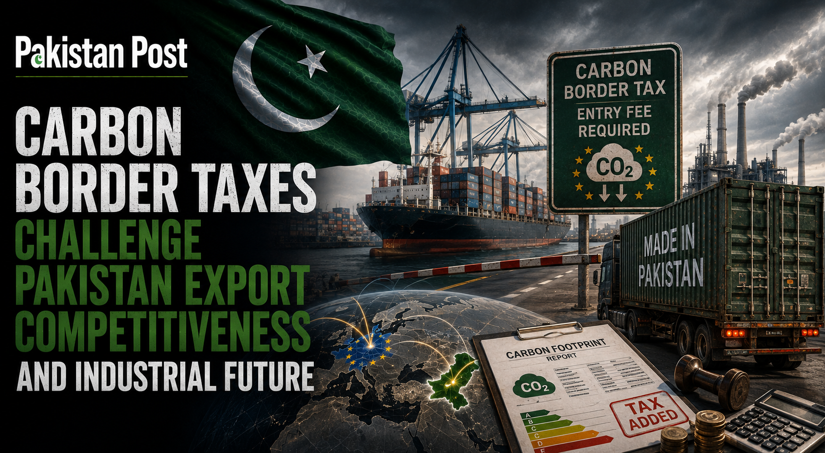Carbon Border Taxes Challenge Pakistan Export Competitiveness and Industrial Future
