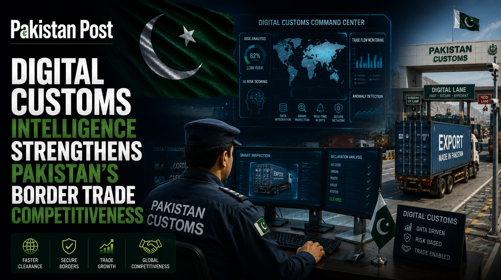 Digital Customs Intelligence Strengthens Pakistan’s Border Trade Competitiveness