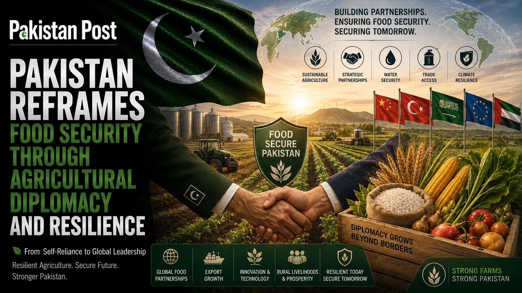 Pakistan Reframes Food Security Through Agricultural Diplomacy and Resilience