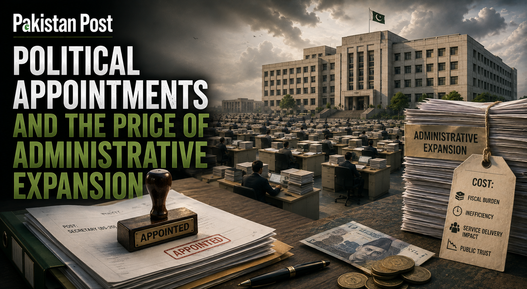 Political Appointments and the Price of Administrative Expansion