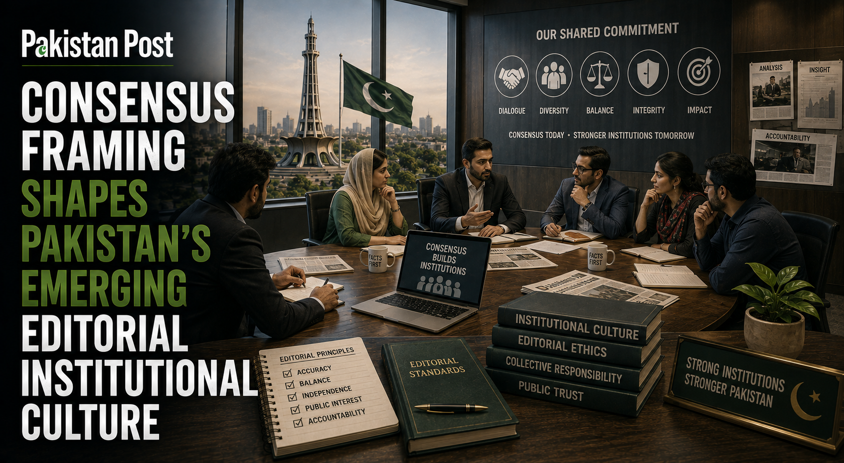Consensus Framing Shapes Pakistan’s Emerging Editorial Institutional Culture